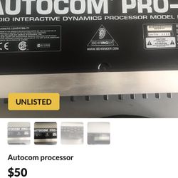 Audio Processor- Autocom Pro