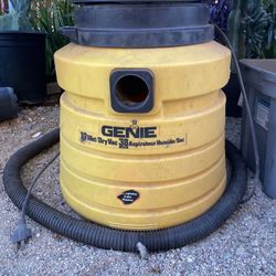 Genie Wet/dry Vacuum 