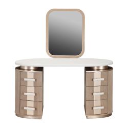 West Kensington Sea Salt Caramel Vanity with Mirror