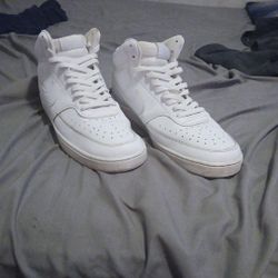 White Air Force High Tops