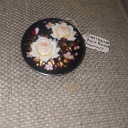 TOSHIKANE Pink Rose Brooch/Pendant