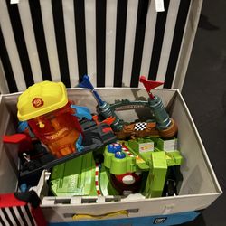 Hot wheel tracks and cars