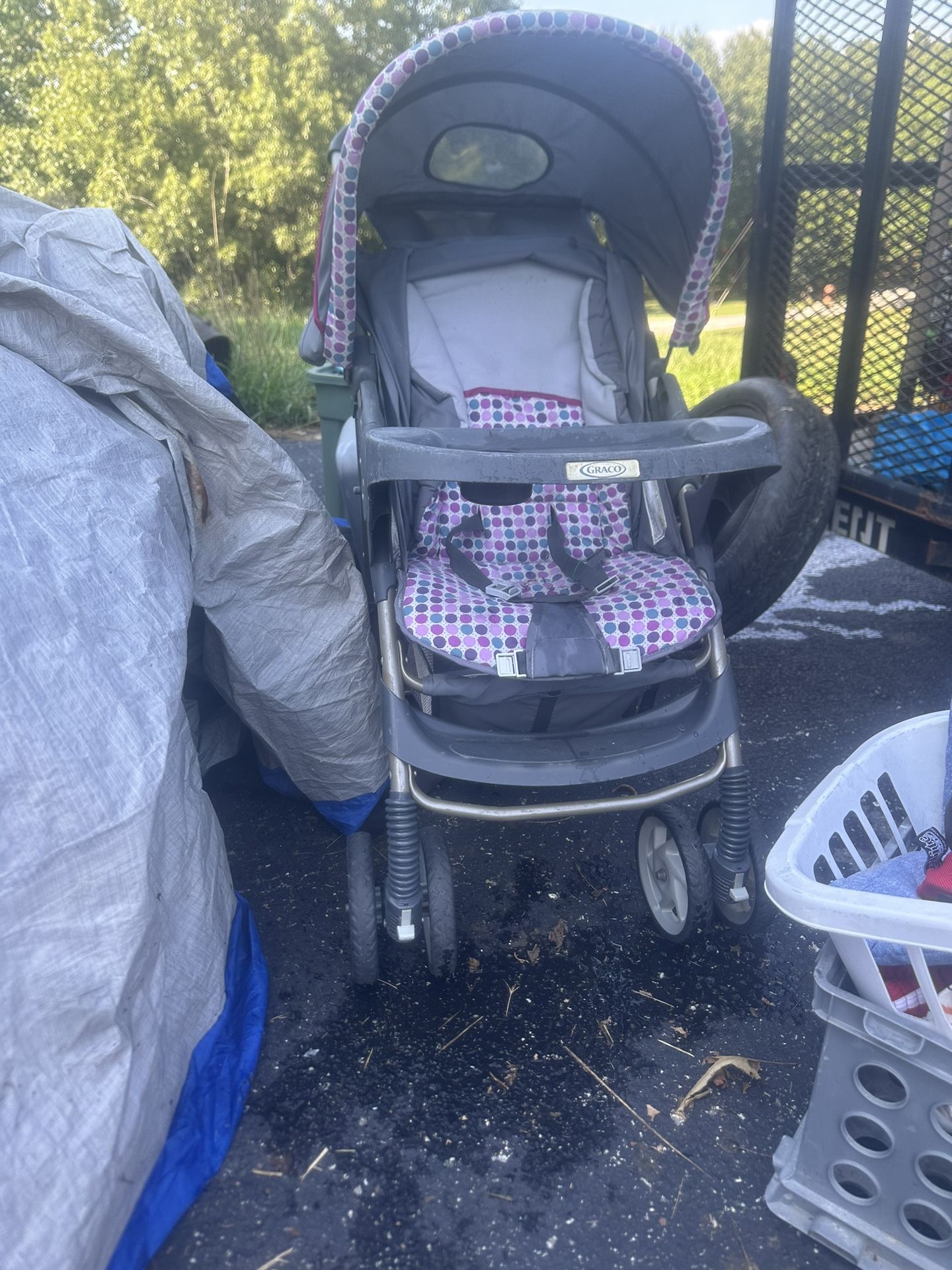 Stroller. Good Condition W Bottom Basket