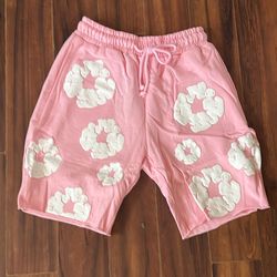 (NEED GONE) pink summer shorts