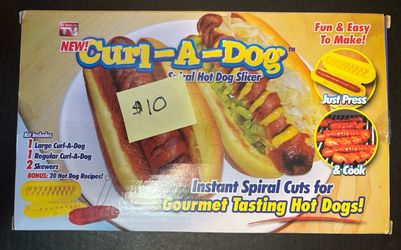 Curl-A-Dog Spiral Hot Dog Slicer