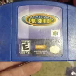 Nintendo 64 Tony Hawk Pro Skater