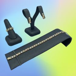 Earrings, Ring, Bracelet