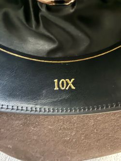 Black 10X Western Cowboy Hat