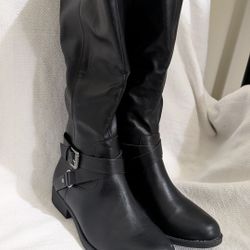Style And Company Above The Knee Black Boots