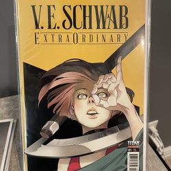 VE Schwab’s ExtraOrdinary #1 (Titan Comics, 2021) Variant Cover C
