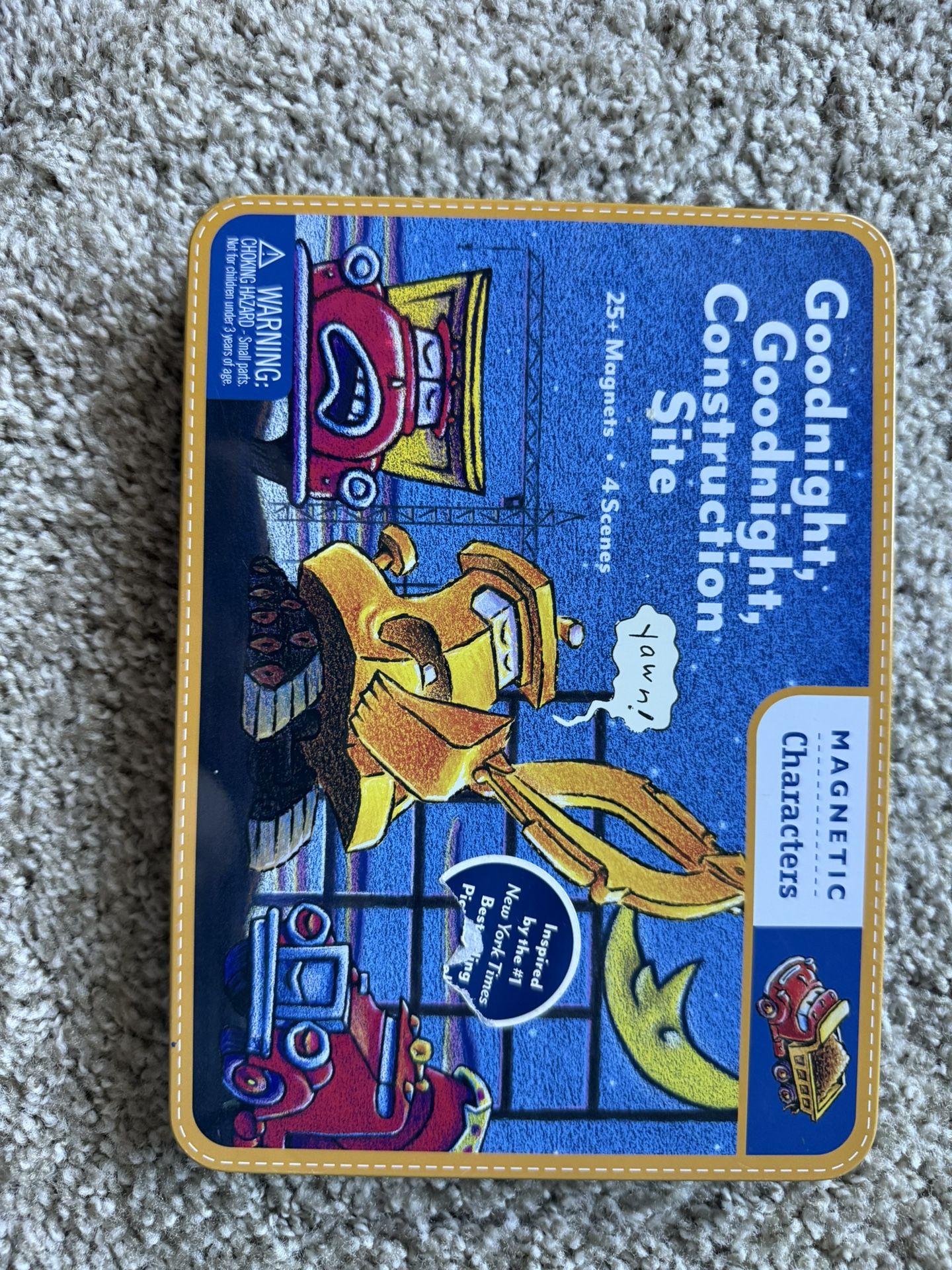 Storytime Magnetic Play Set – Great for Kids Goodnight, Goodnight, Construction Site