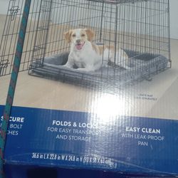 Top Paw Single Door 36in Folding Crate