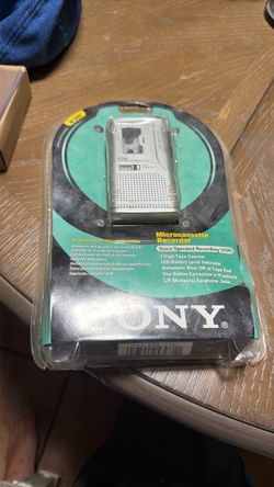Vintage Sony Microcassette Recorder VOR