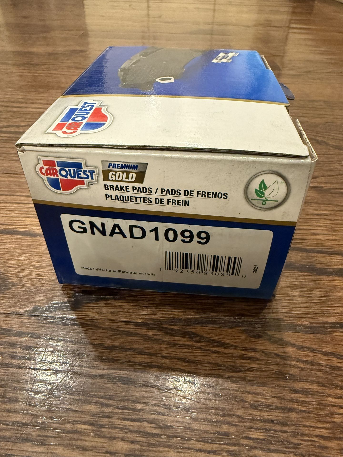 New CarQuest Gold Rear Brake Pads GNAD1099