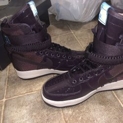 Nike SF Air Force 1 High Ruby Rose Force Is Female Port Wine (W)