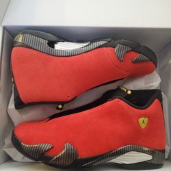 Jordan 14 Farrari Red Size 12 DS $310