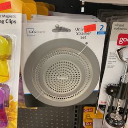 Mainstays Universal Strainer Set (2pk) 