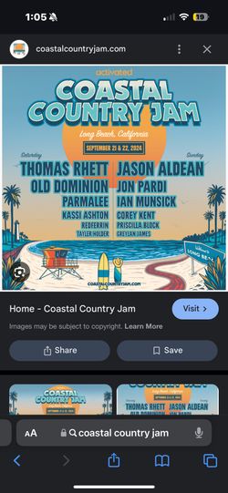Coastal Country Jam 2-day Pass (2x)