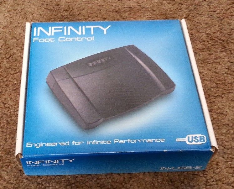Almost New Transcriber Foot Pedal