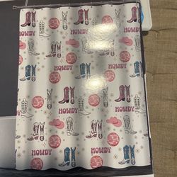 Western Bath Curtain
