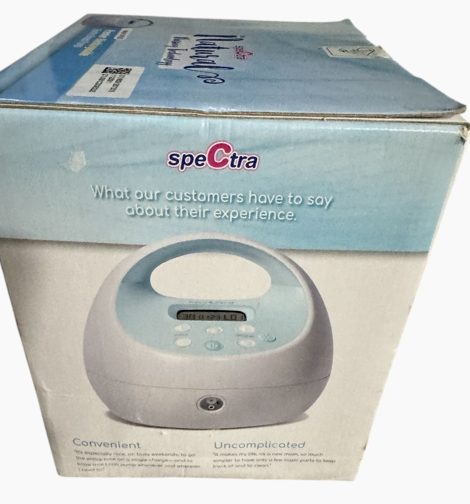 New in box Spectra Baby Breast Pump S1 plus, Natural Nursing Technology