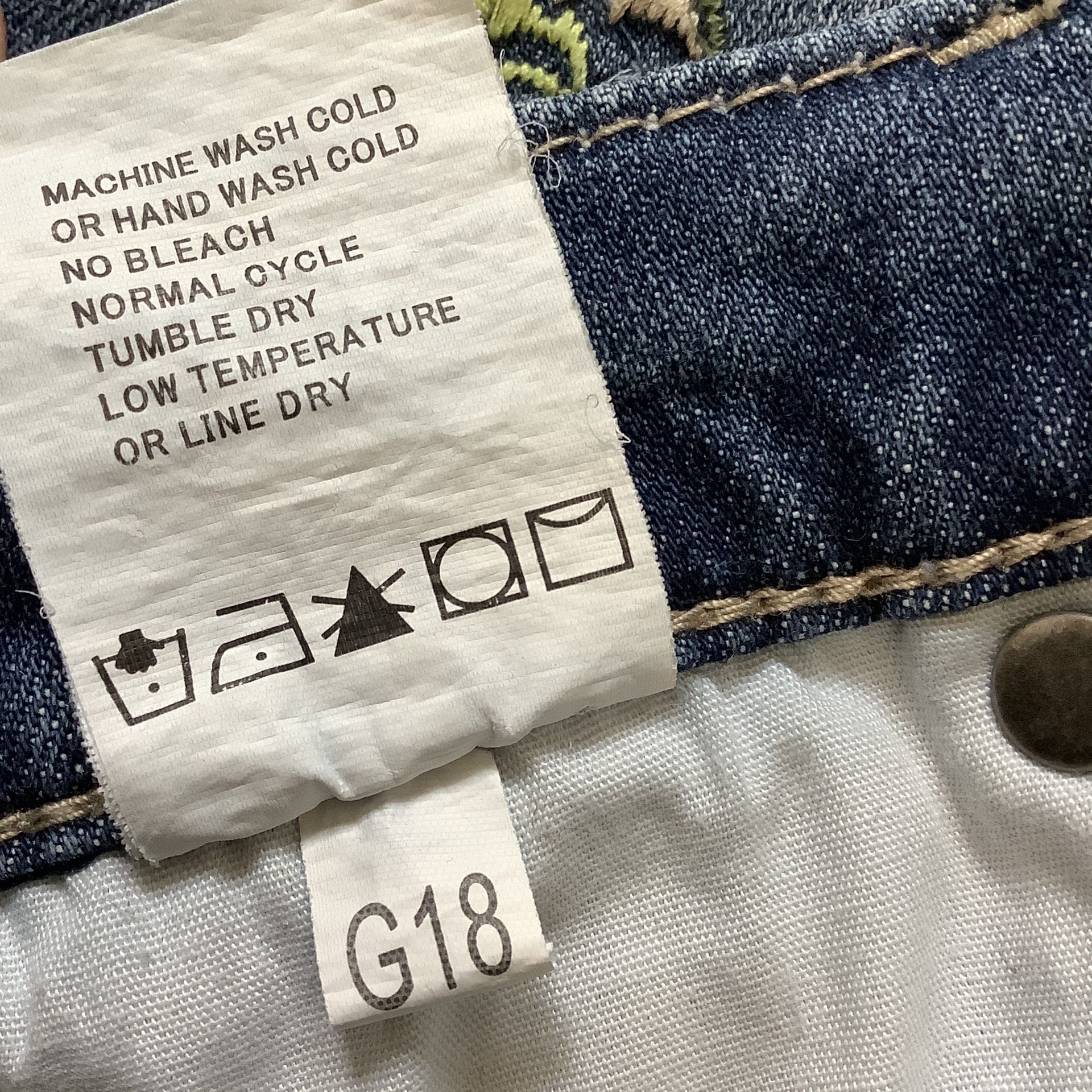 Driftwood Embroidered Jeans