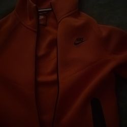 Orange Nike Tech 