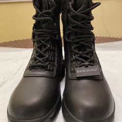 ROTHCO FORCED ENTRY TACTICAL BOOT WITH SIDE ZIPPER - 8 INCH