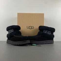 UGG Women's Ultra Mini Fluff boots - Chestnut Suede