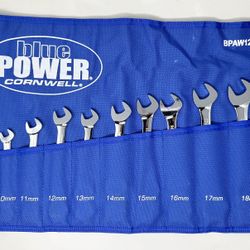 Cornwell bluePOWER BPAW12MST 12pc Metric 8mm to 19mm Angle Wrench Set