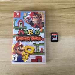 Nintendo Switch Mario vs Donkey Kong