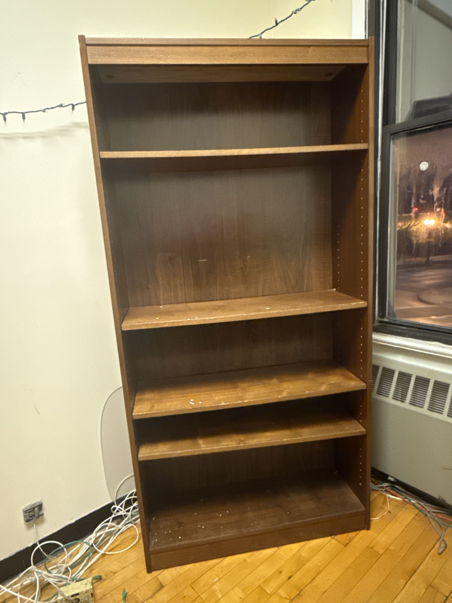 Wooden Bookshelf
