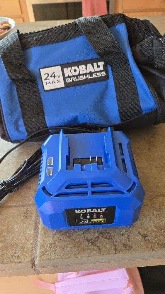 Kobalt Charger And Bag