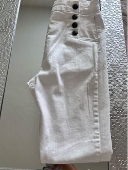 White jeans