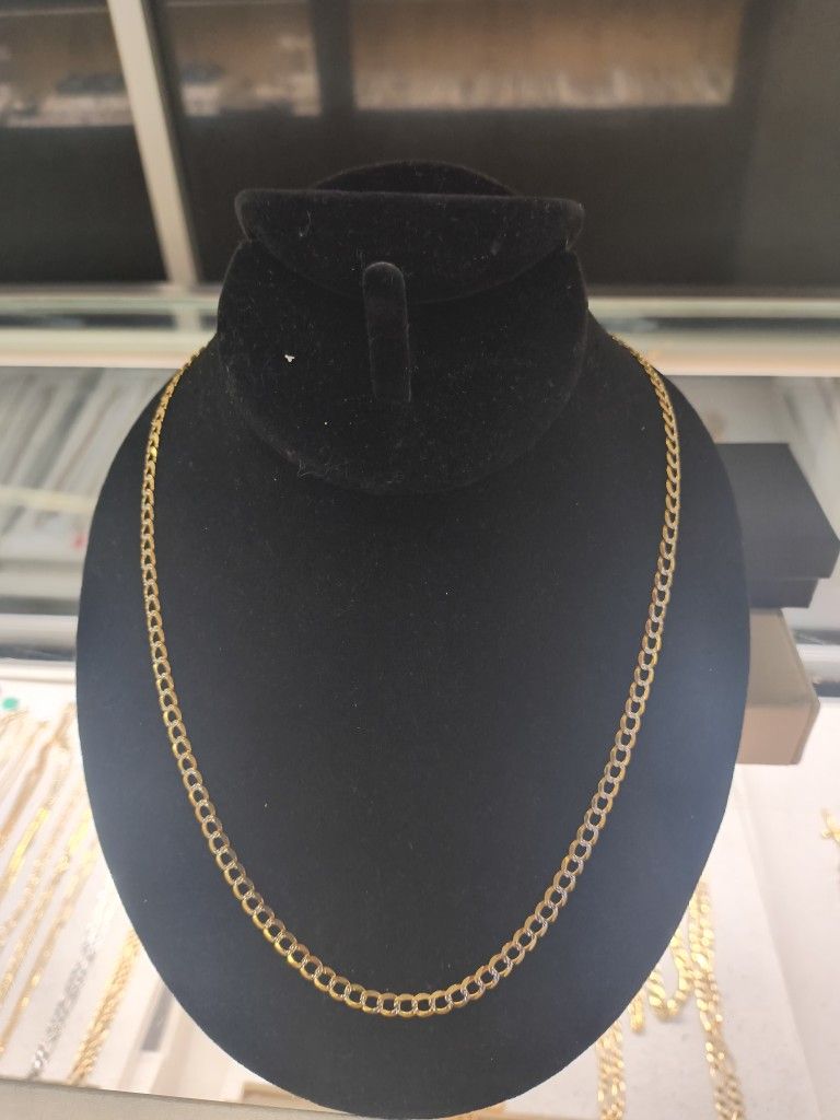 10k Solid Gold Necklace 19.6 Grams 20 Long Layaway Available 10% Dwon If You Interested Please Make Sure You Ask For Maribel Thank You