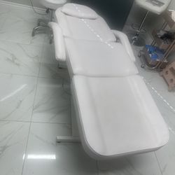 Esthetician Chair Bed w/ Rolling Seat 