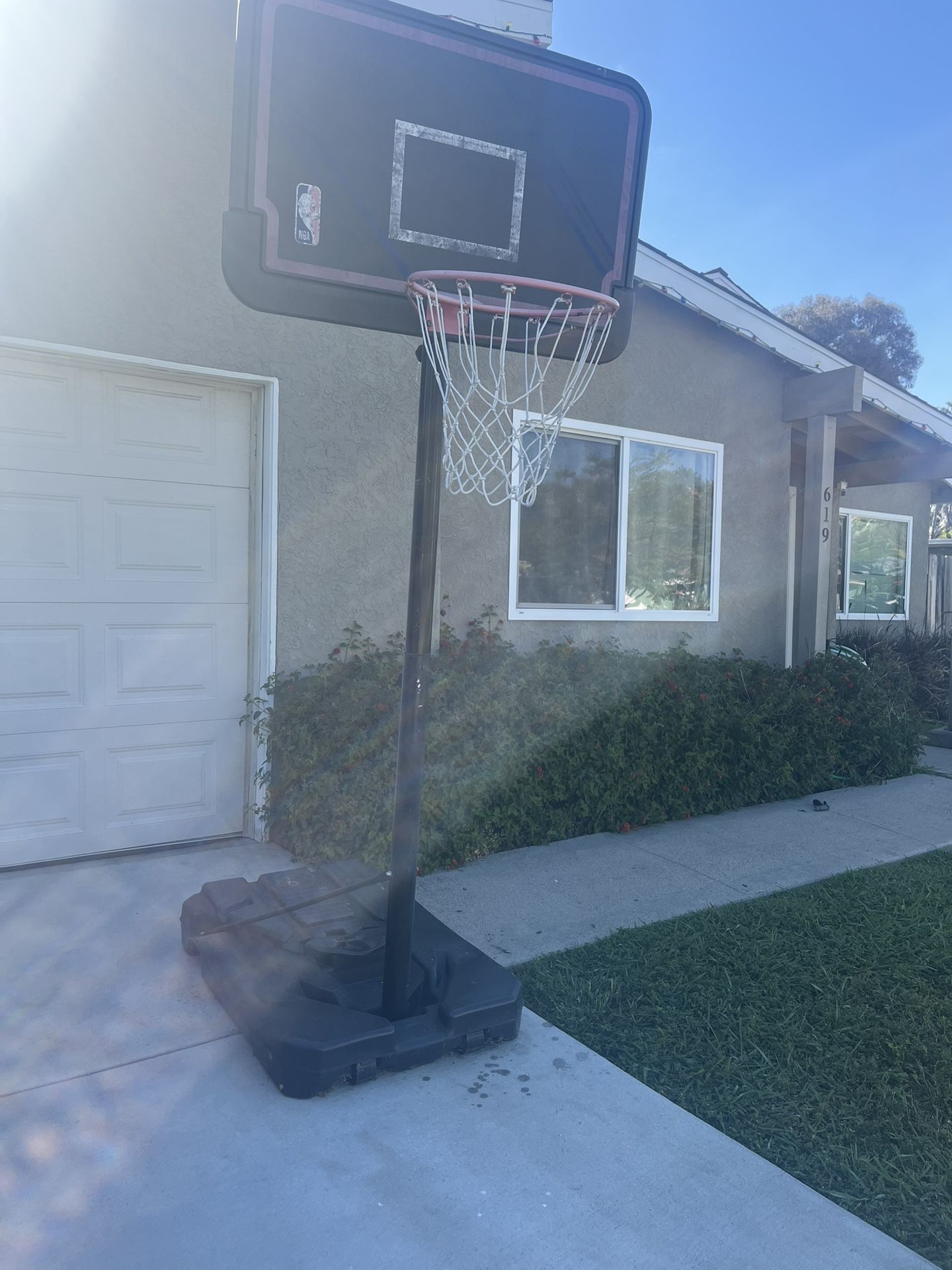 Adjustable Basketball Hoop