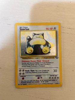 💤 Pokémon Snorlax – Jungle Vintage 💤 HP