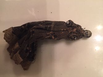 Antique stone biske 2" German doll