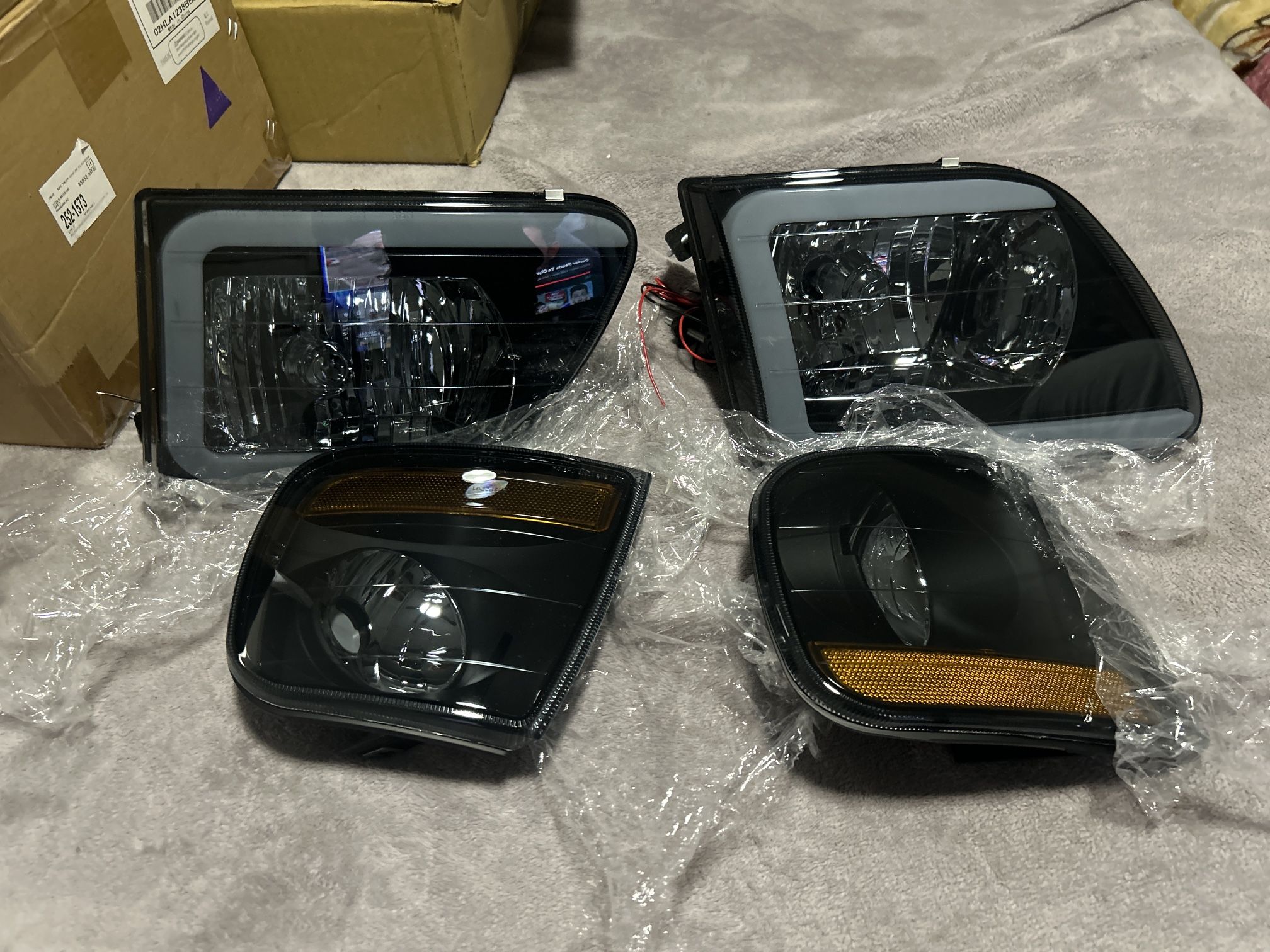 97-03 F150 Headlights, Taillights, And Third Brake Light