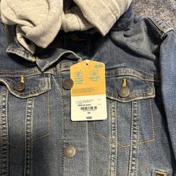 Hooded Denim Jacket 
