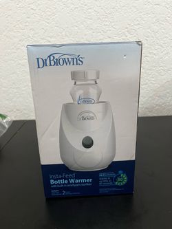 Dr. Brown's Insta-Feed Baby Bottle Warmer and Sterilizer for Baby Bottles and Baby Food Jars, BPA-Free Plastic