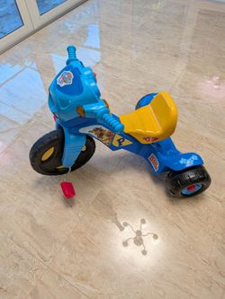 Kids paw patrol tricycle