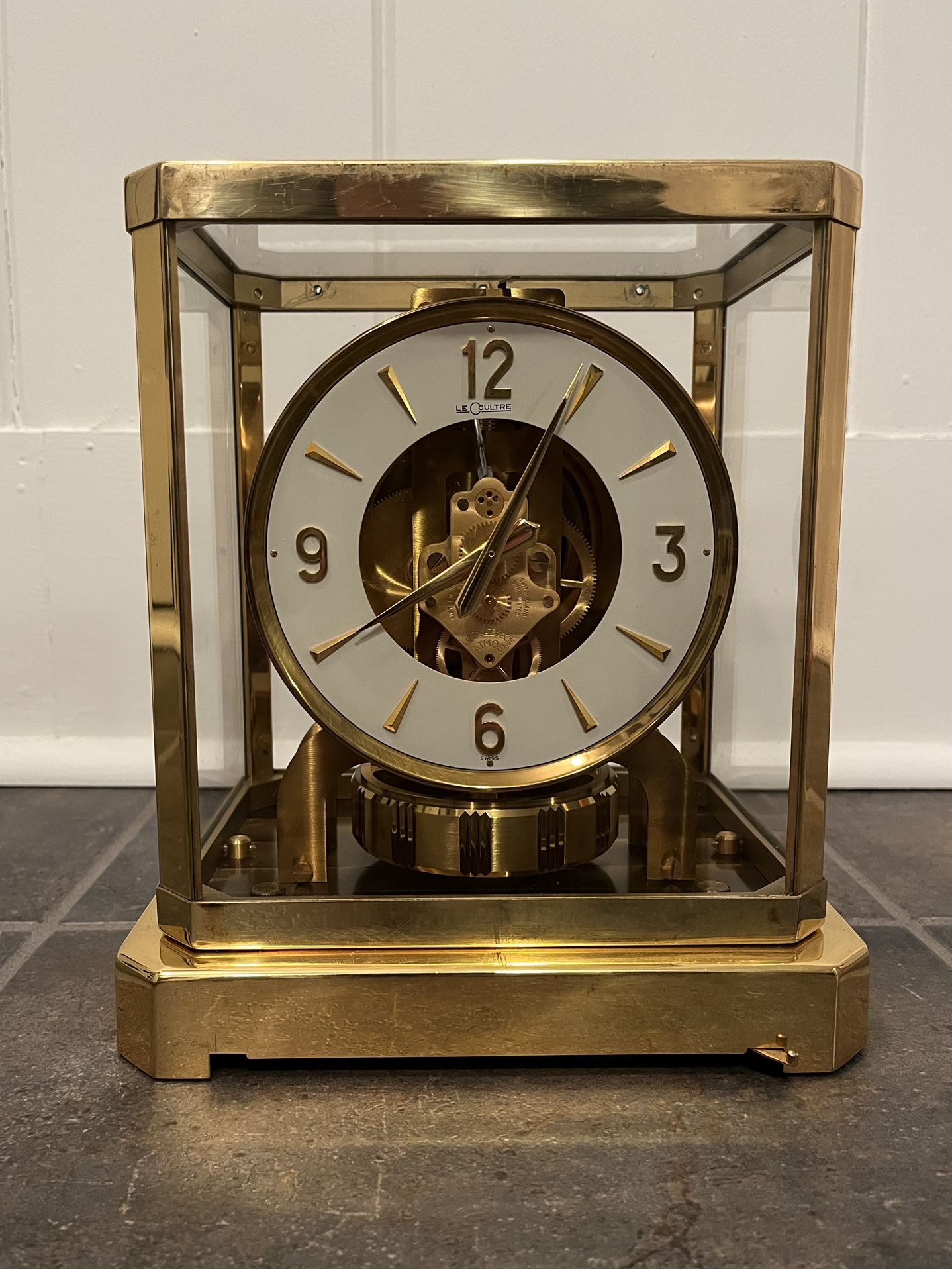 Jaeger LeCoultre Atmos Perpetual Motion Clock