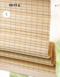 New Cordless Bamboo Shades