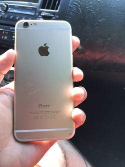 Gold IPhone 6 64GB AT&T