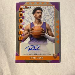 2025 Topps Chrome Ryan Dunn Auto