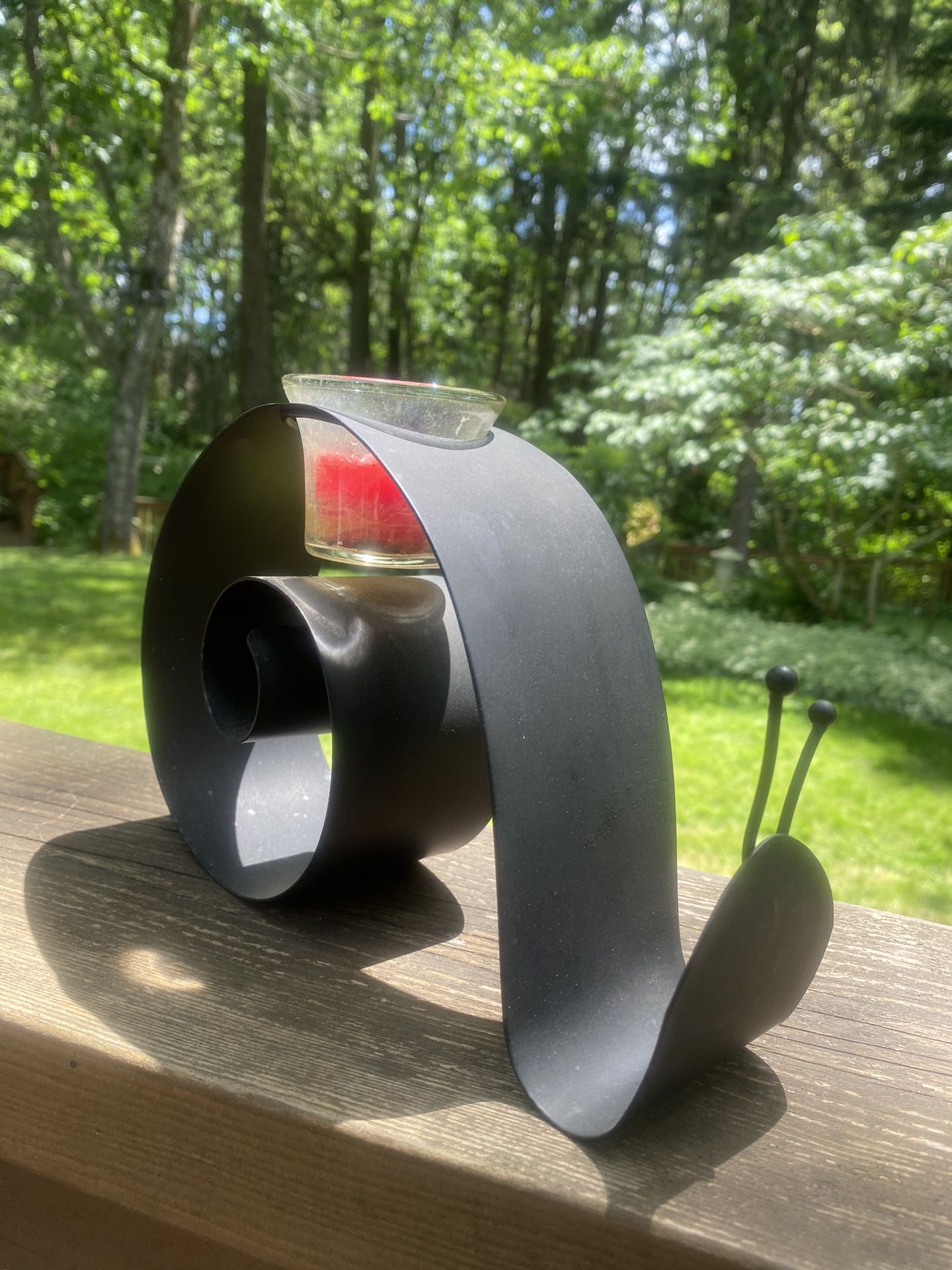 Outdoor Metal Candle Holder