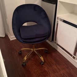 Blue desk Chair For Sale