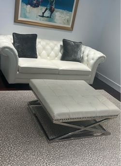 Couch and Ottoman